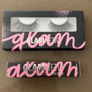 Glamnetic Bella eyelash’s & liquid magnetic liner